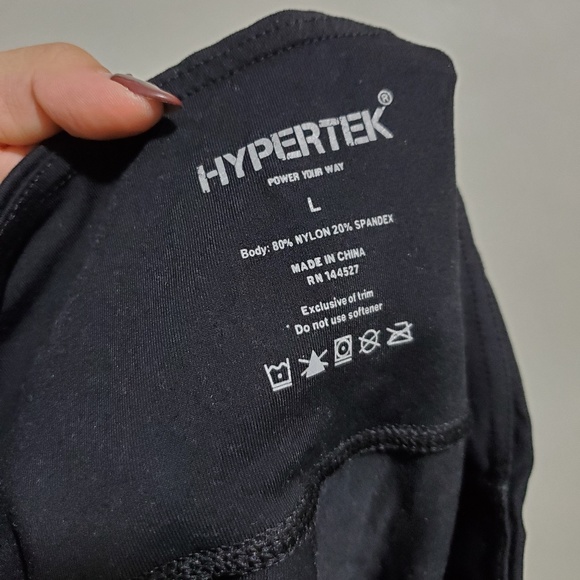 Hypertek W's High Waist Legging w/ Pockets & Mesh - Picture 7 of 7